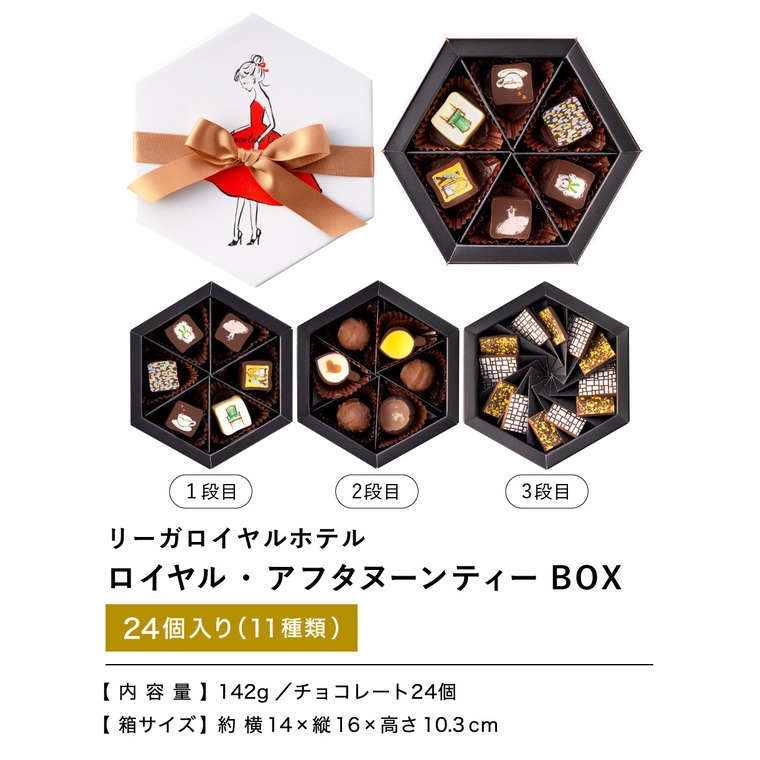 リーガロイヤルホテル ロイヤル・アフタヌーンティー チョコレート BOX