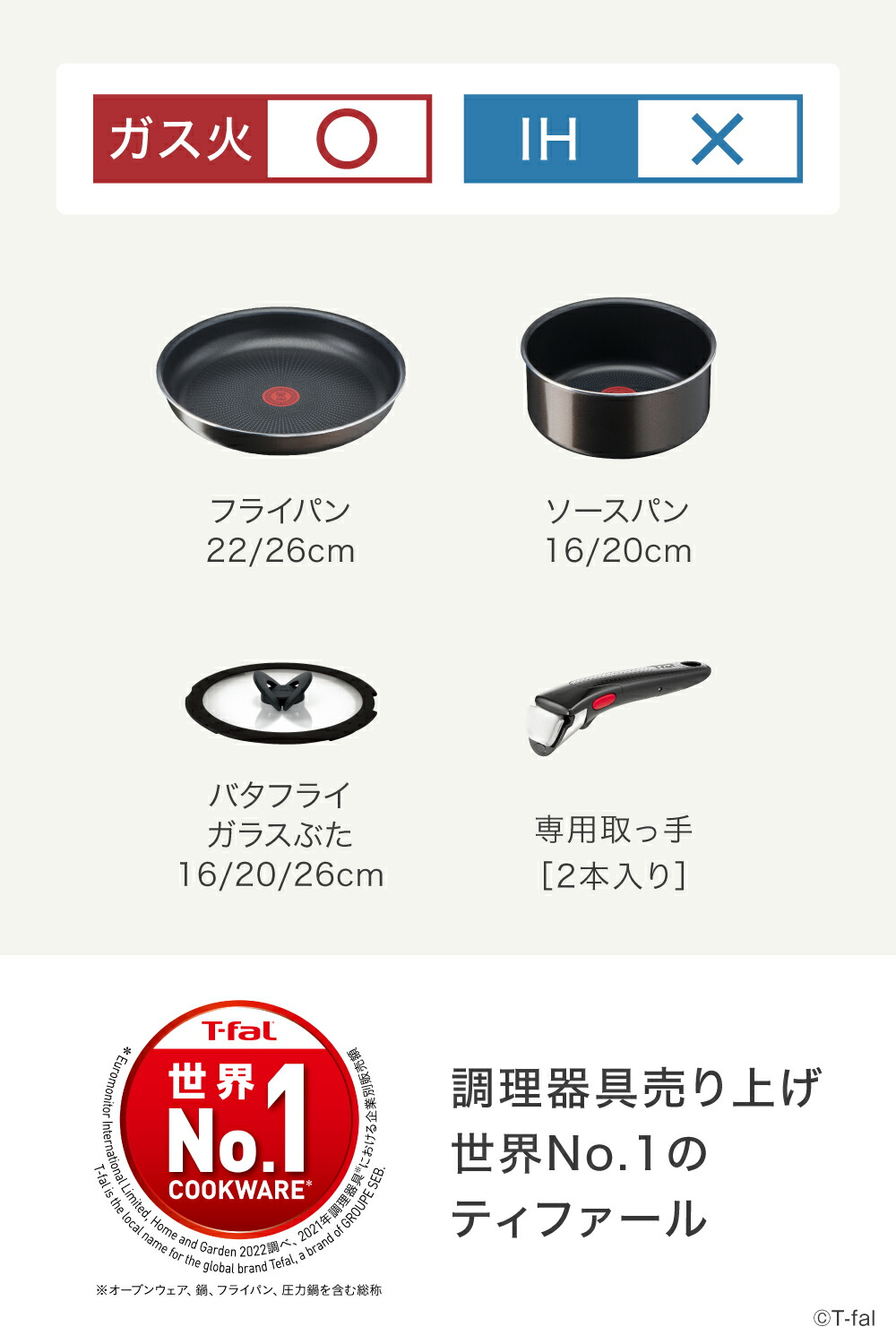 ティファール T-fal インジニオ・ネオ フレンチロースト セット9