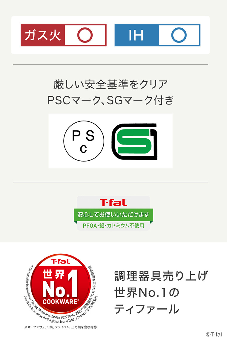 ティファール T-fal 圧力鍋 セキュア トレンディ 6.2L P2580704 送料