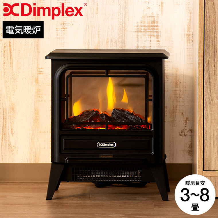 ディンプレックス Dimplex 電気暖炉 EVN10J ブラック - ファンヒーター