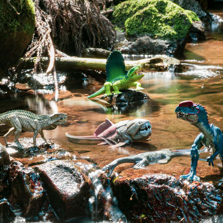 シュライヒ Schleich 15011 ディメトロドン（グリーン） Dinosaurs  |『内祝い』『出産内祝い』『カタログギフト』の【ソムリエ@ギフト】